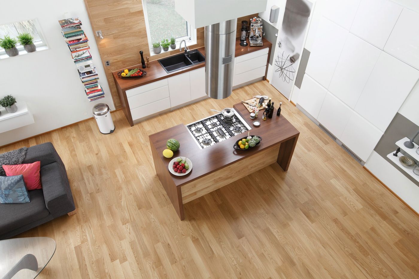 Parkett Tarkett Pure Eik Nature 2 stav