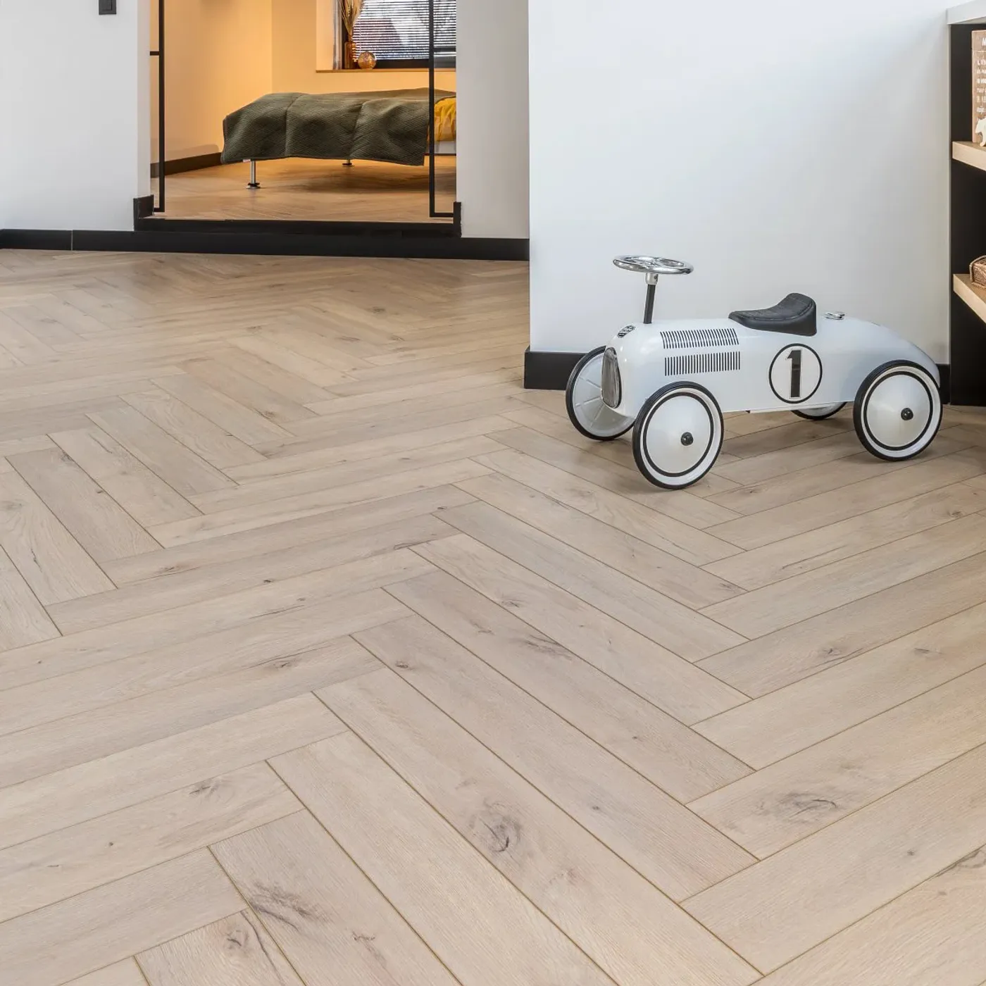 Korkvinyl COREtec Naturals - Forest Fiskeben