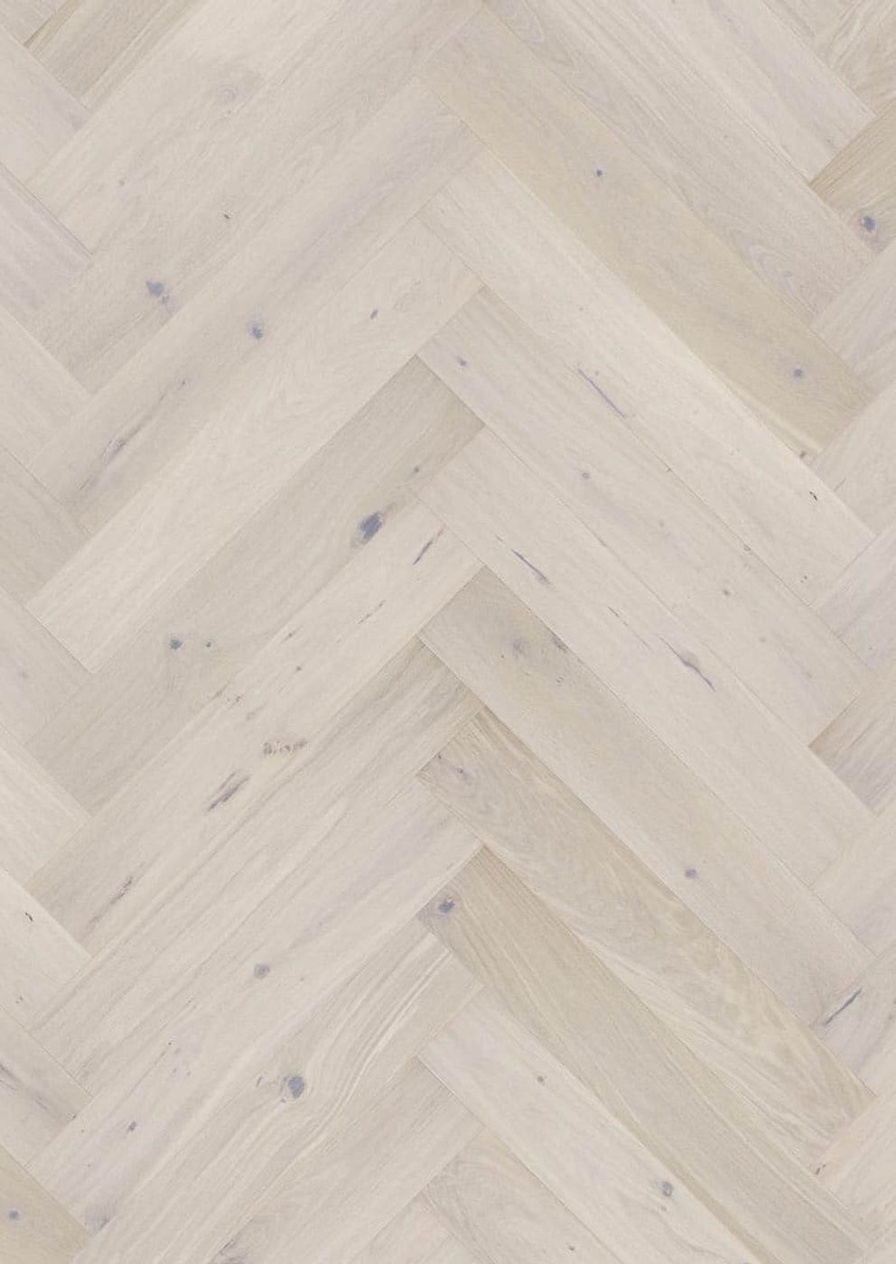 VAREPRØVE - Parkett Saga Herringbone Pearl Oak