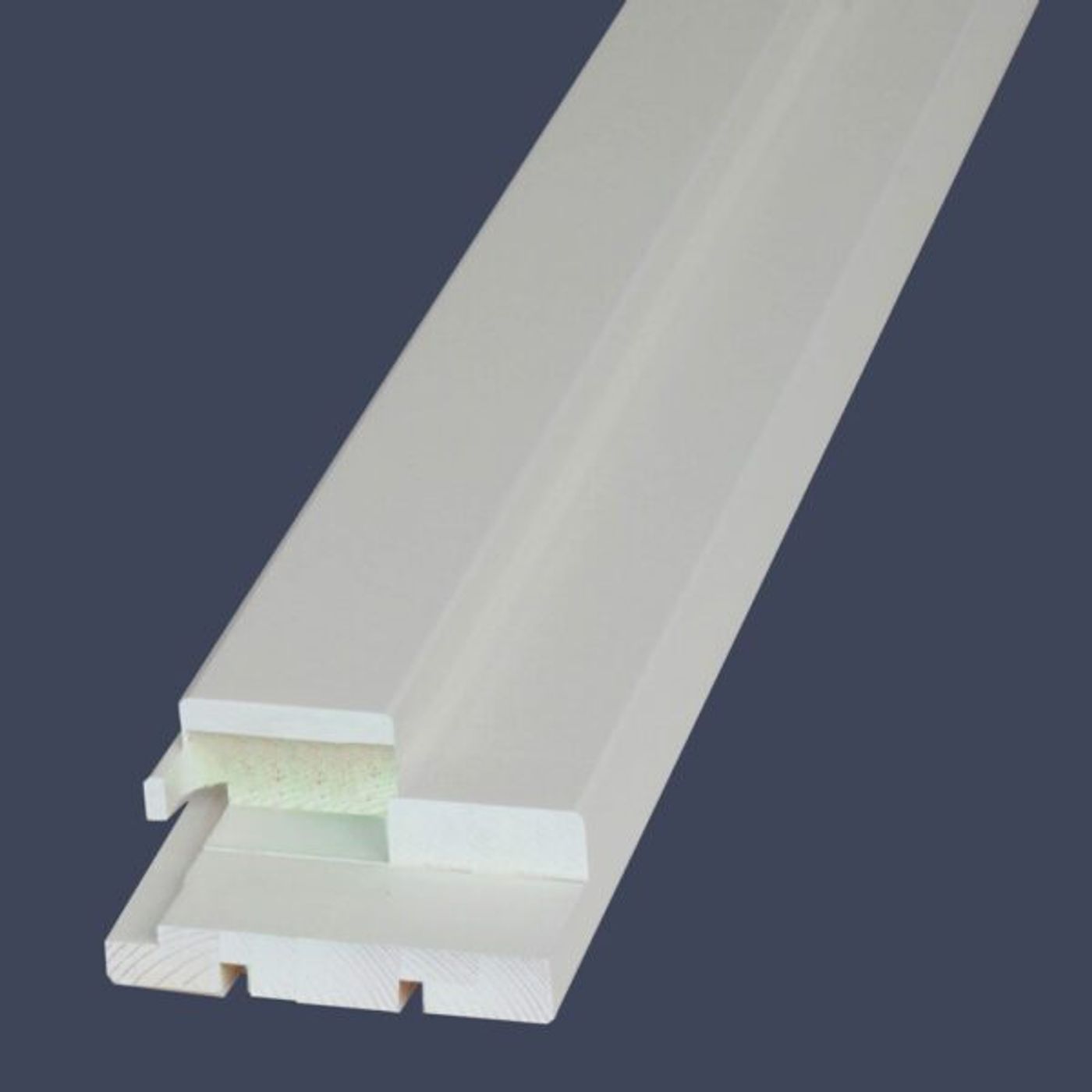 DDF Karmsett m/terskel 90x210 Klassisk Hvit